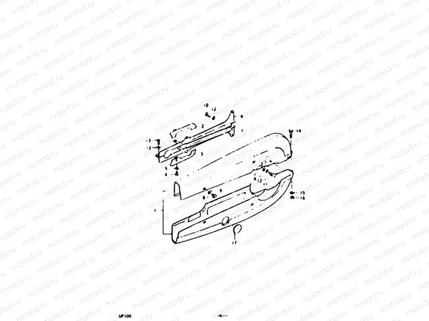 61 - CHAIN CASE (E06, E13)