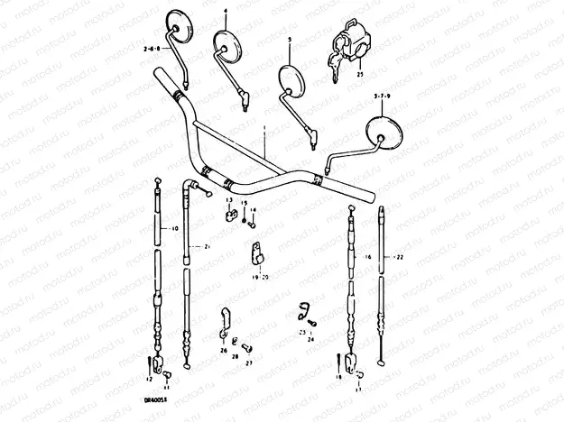 62 - HANDLEBAR
