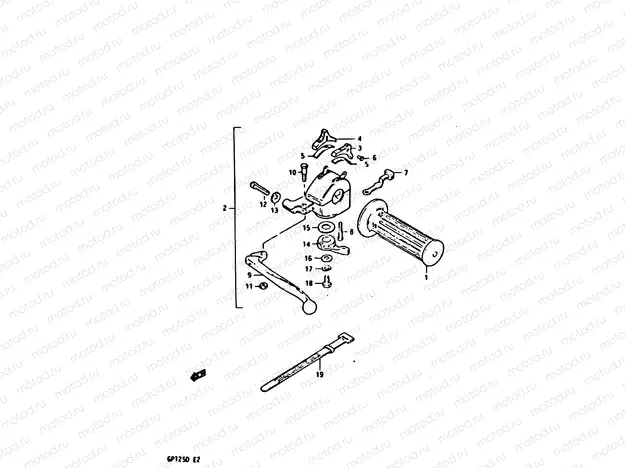 62 - LEFT HANDLE SWITCH