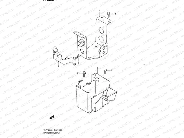 63 - BATTERY HOLDER