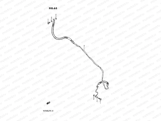 63 - CLUTCH HOSE