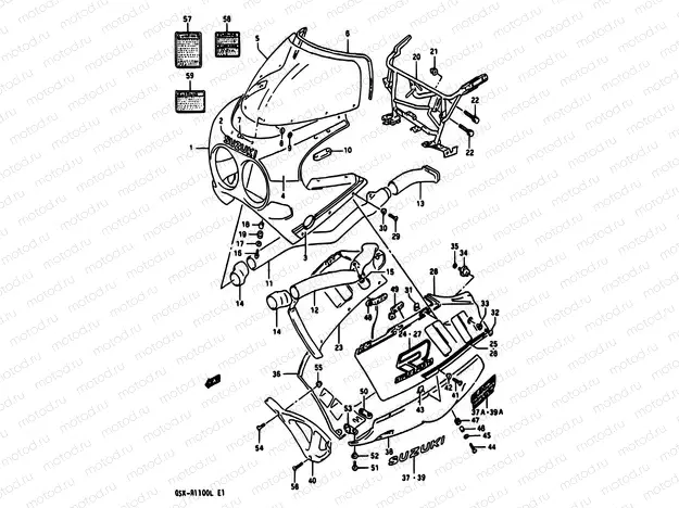 63 - COWLING (MODEL L 3CG)