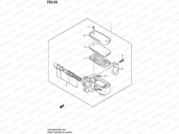 63 - FRONT MASTER CYLINDER