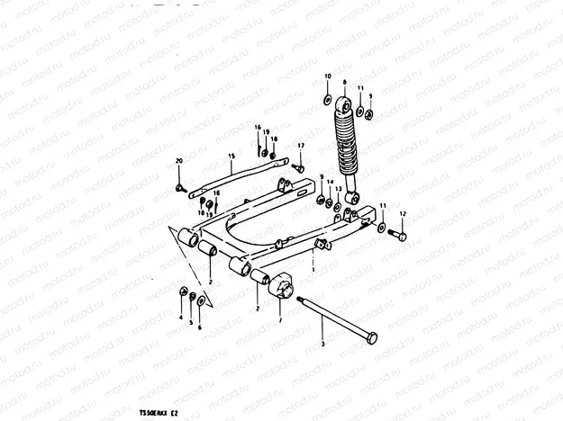 63 - REAR SWINGING ARM