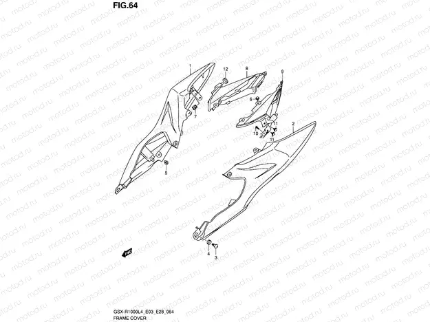 64 - FRAME COVER