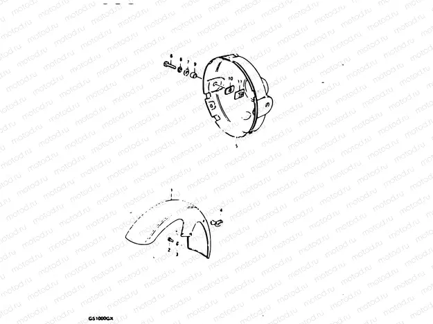 64 - FRONT FENDER - HEADLAMP HOUSING