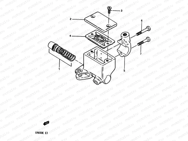 64 - FRONT MASTER CYLINDER