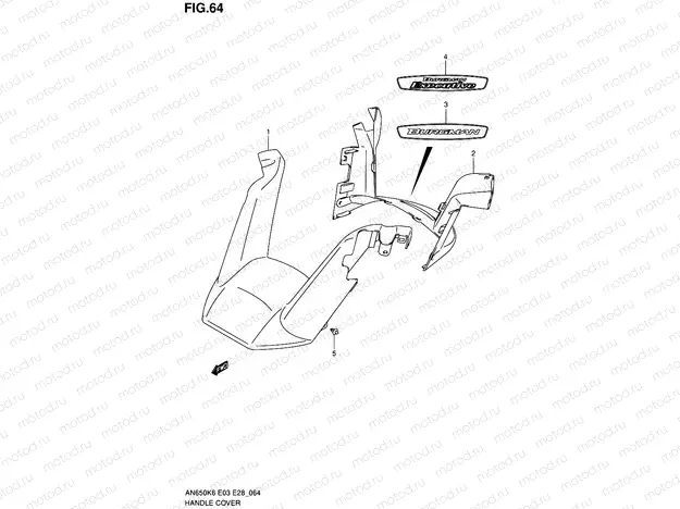 64 - HANDLE COVER