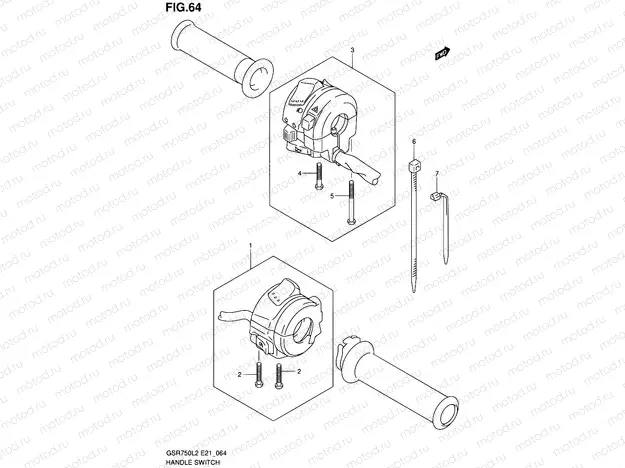 64 - HANDLE SWITCH