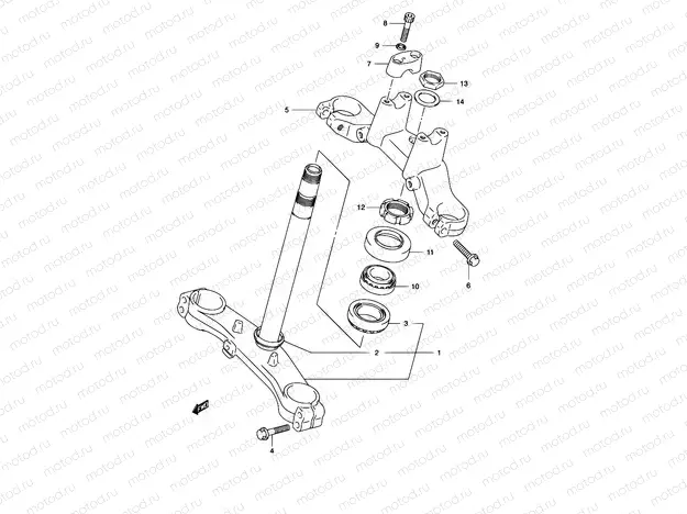 65 - STEERING STEM