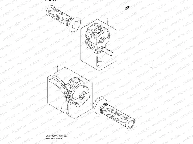 67 - HANDLE SWITCH
