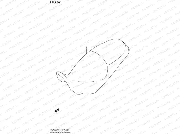 67 - LOW SEAT (OPTIONAL)