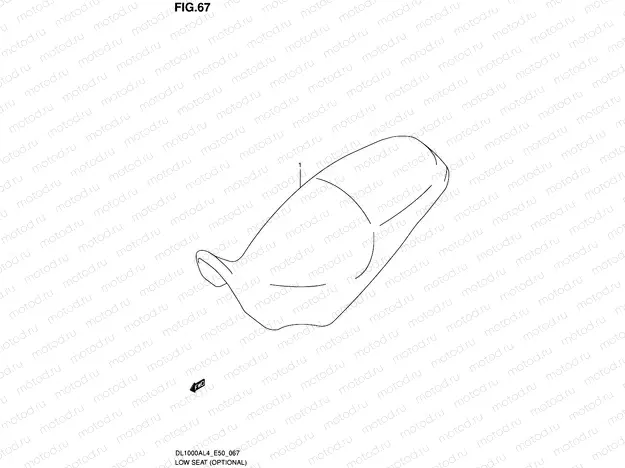 67 - LOW SEAT (OPTIONAL)