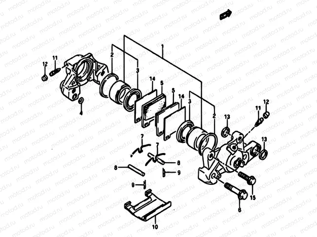 67 - REAR CALIPER