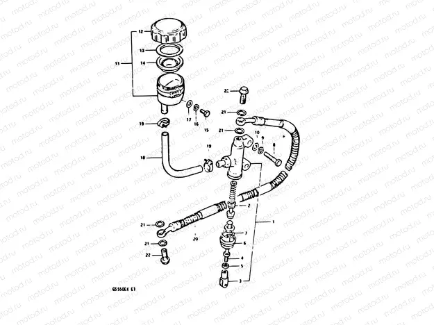 67 - REAR MASTER CYLINDER