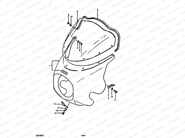 68 - COWLING (OPTIONAL)