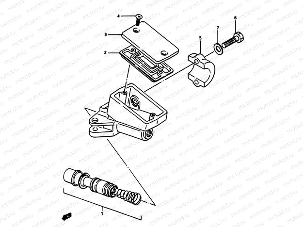 68 - FRONT MASTER CYLINDER