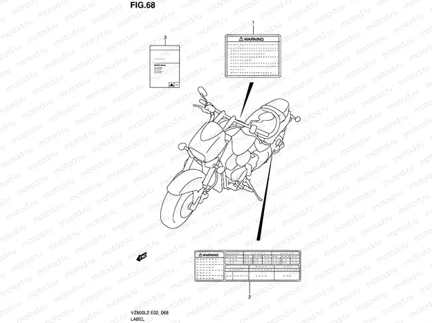 68 - LABEL (VZ800L2 E24)