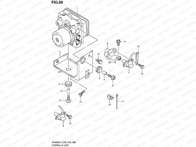69 - HYDRAULIC UNIT