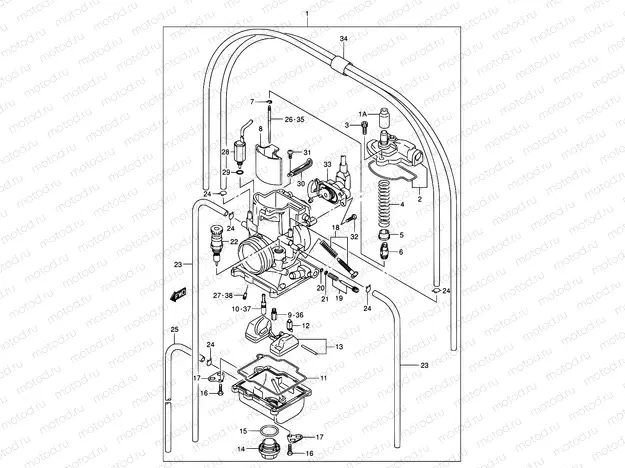 6B - CARBURETOR (MODEL K3)