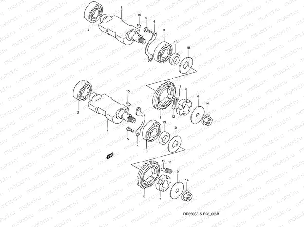 6B - CRANK BALANCER (MODEL P/R/S)