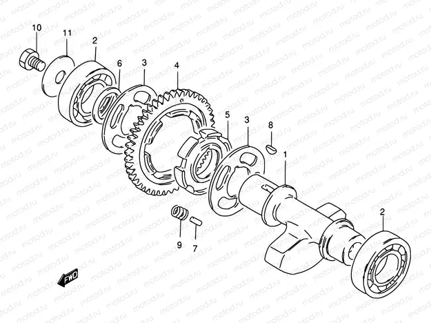 7 - CRANK BALANCER