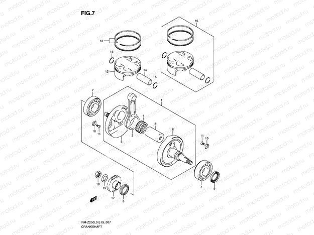 7 - CRANKSHAFT