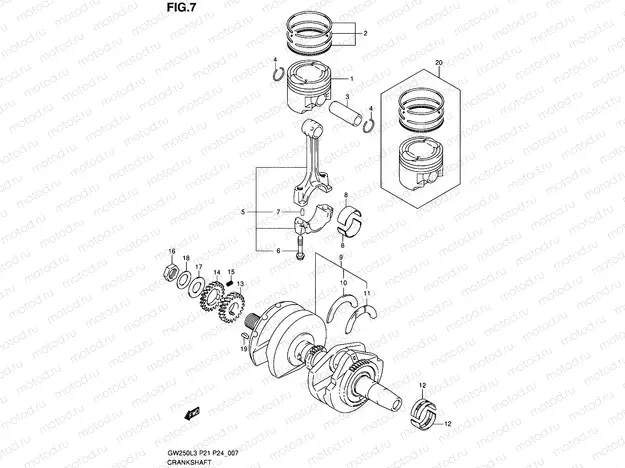 7 - CRANKSHAFT