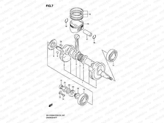 7 - CRANKSHAFT