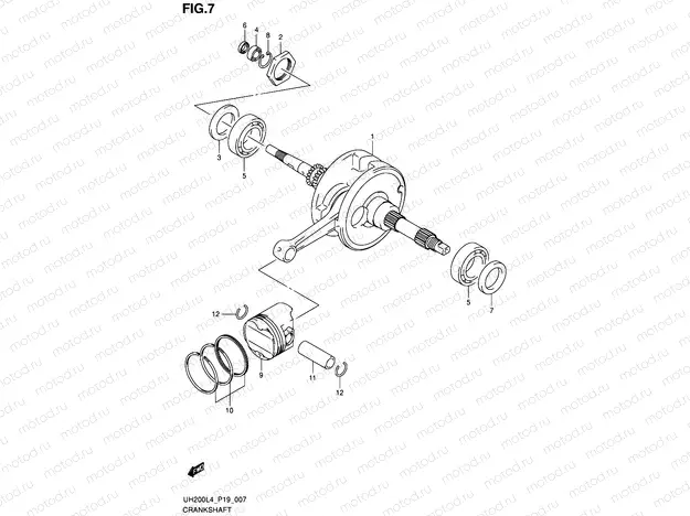 7 - CRANKSHAFT