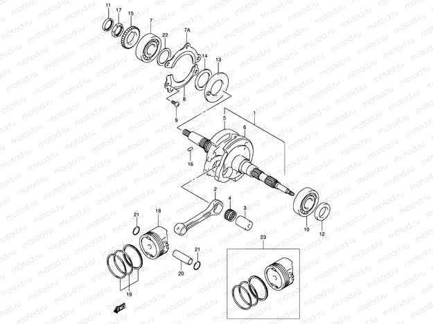7 - CRANKSHAFT