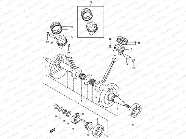 7 - CRANKSHAFT