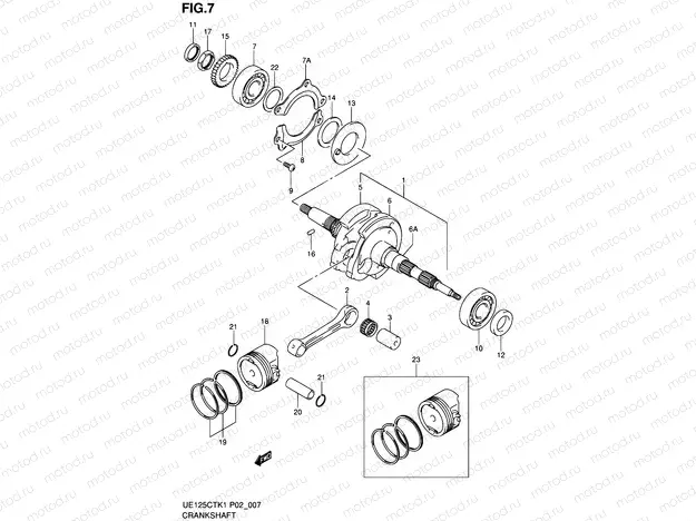 7 - CRANKSHAFT