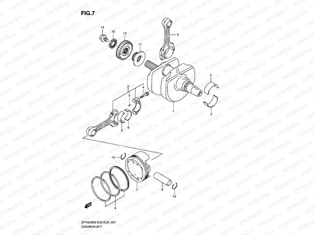 7 - CRANKSHAFT