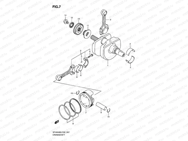 7 - CRANKSHAFT