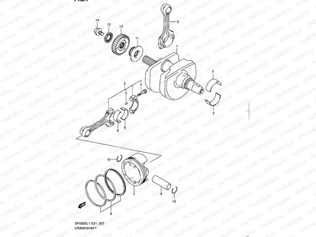 7 - CRANKSHAFT