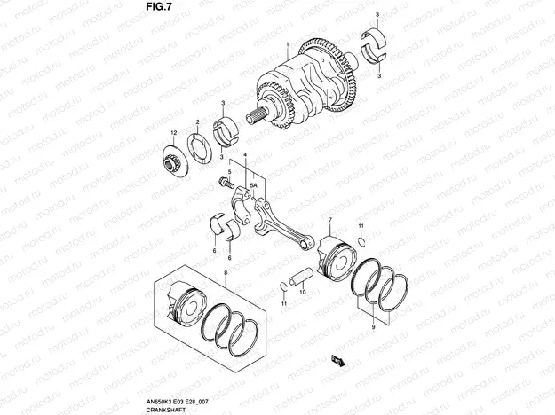 7 - CRANKSHAFT