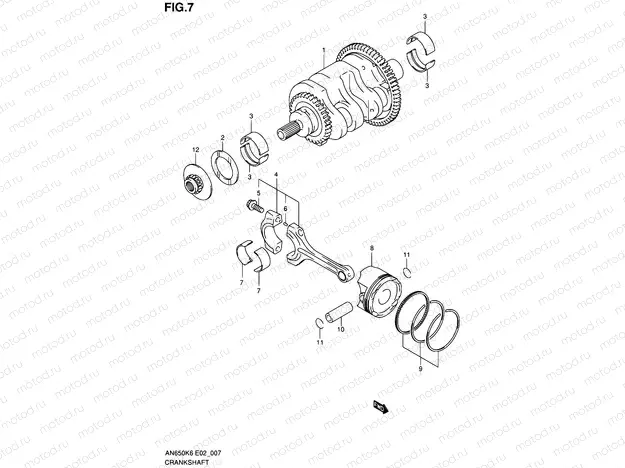 7 - CRANKSHAFT