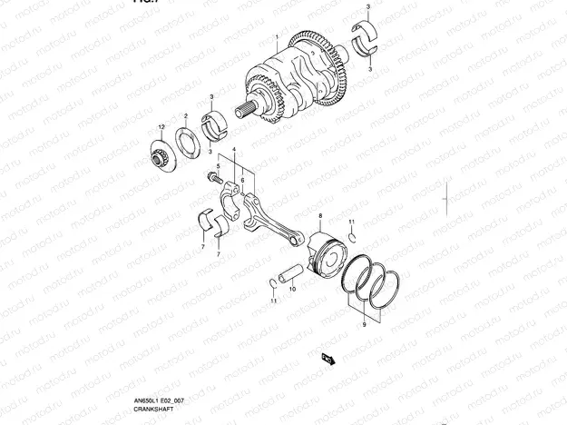 7 - CRANKSHAFT