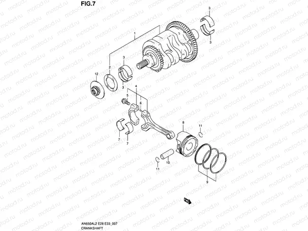 7 - CRANKSHAFT