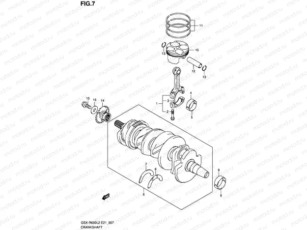 7 - CRANKSHAFT