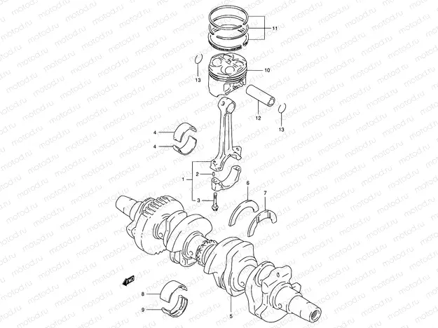 7 - CRANKSHAFT