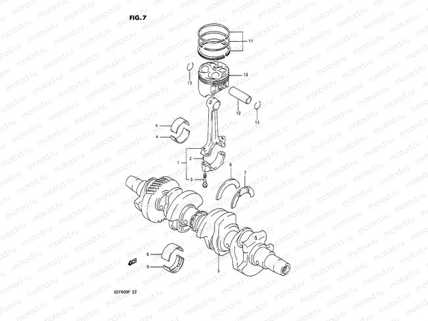 7 - CRANKSHAFT