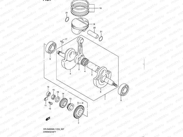 7 - CRANKSHAFT