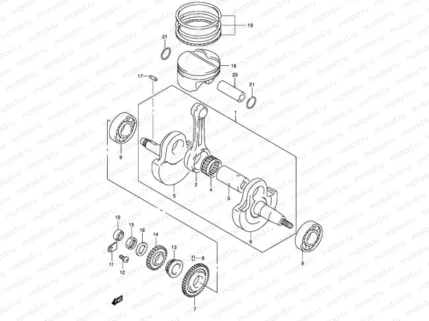 7 - CRANKSHAFT