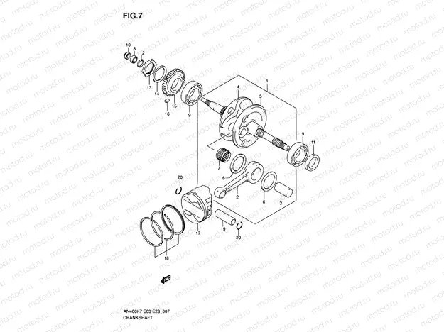 7 - CRANKSHAFT