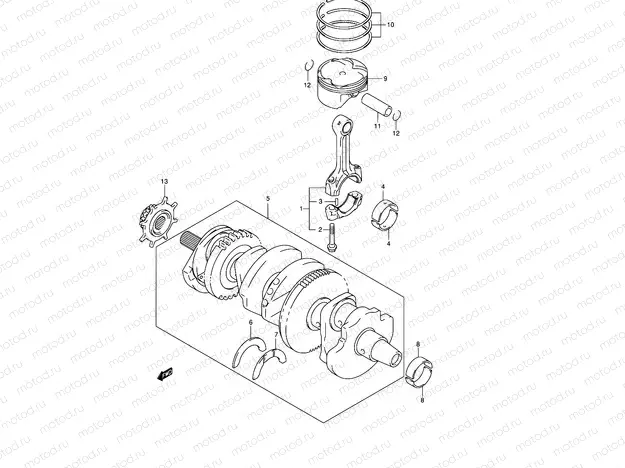 7 - CRANKSHAFT