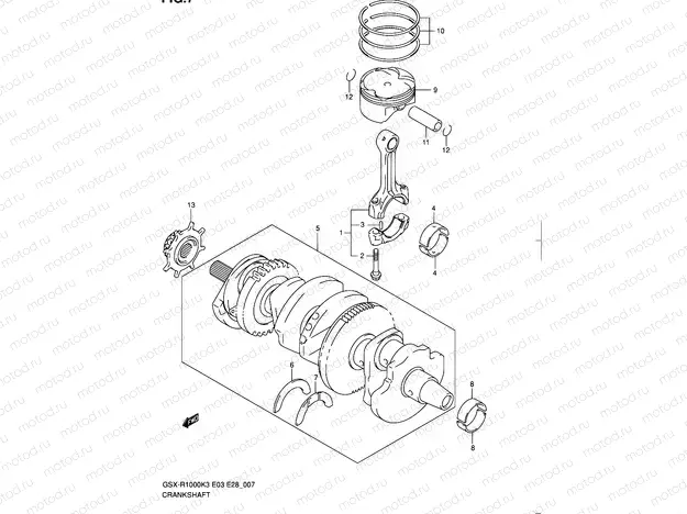 7 - CRANKSHAFT