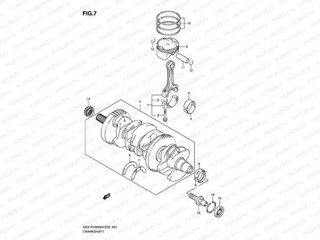 7 - CRANKSHAFT