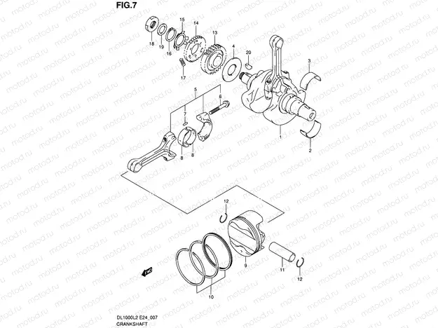7 - CRANKSHAFT